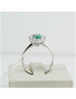 Anello Mirco Visconti Donna in Oro bianco Smeraldo 0.81 Ct IE82/B20S - IE82/B20S